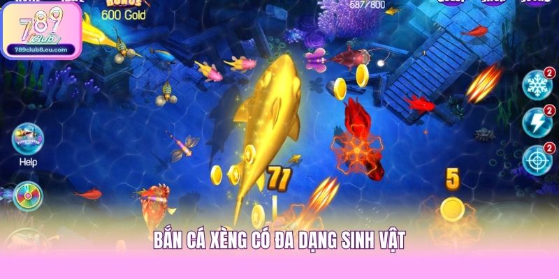 Bắn cá xèng có đa dạng sinh vật