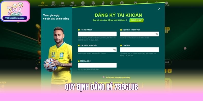 Quy định đăng ký 789club