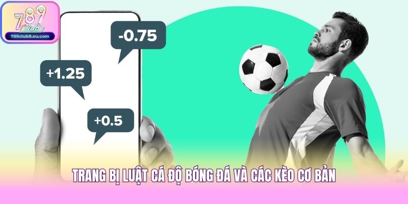 Trang bị luật cá độ bóng đá và các kèo cơ bản